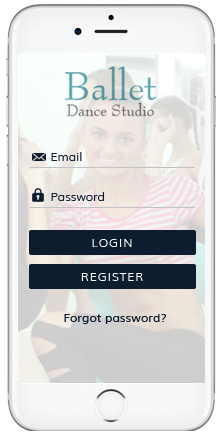Dance Studio Booking and Sign-in App