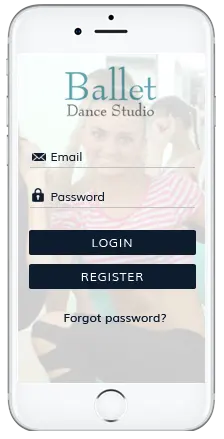 Dance Studio Booking and Sign-in App