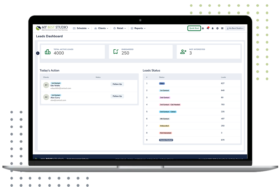 Lead management system