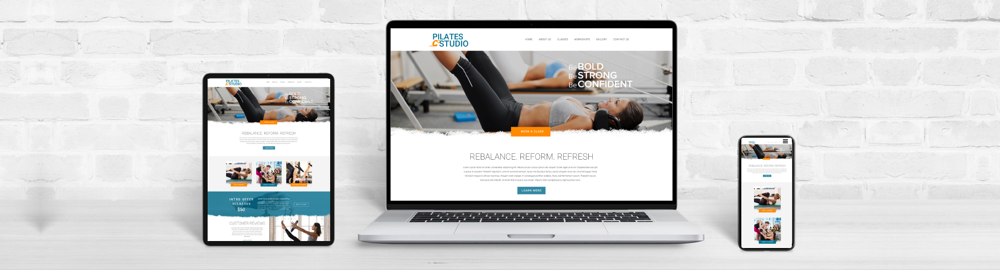 Our Website Design Process for Fitness, Pilates and Yoga Studio